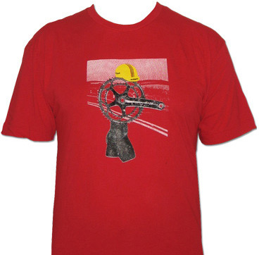 Unisex red t-shirt