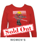Womens Long Sleeve (red)